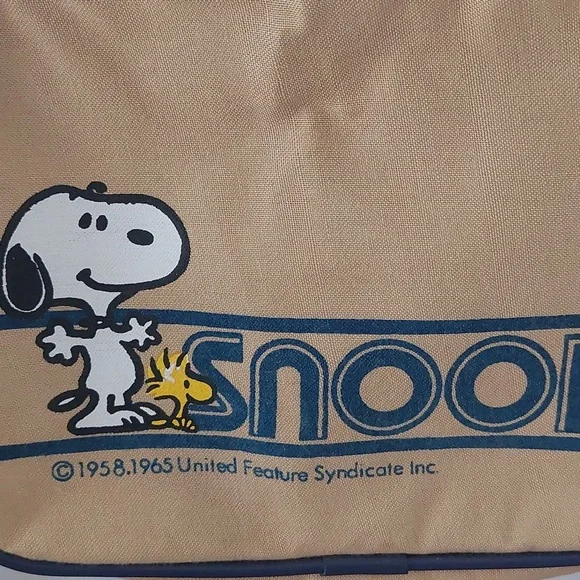 Vintage Snoopy Tan Shoulder Bag - Picture 2 of 8